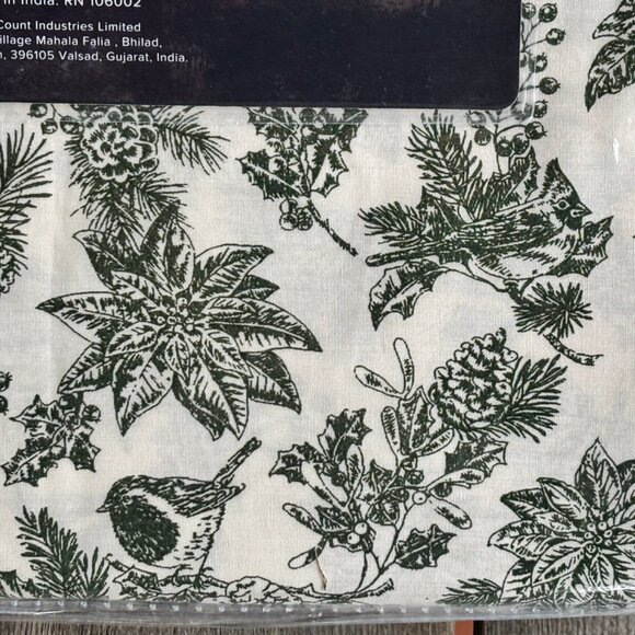 Brooks Brothers Holiday Christmas Cotton FULL Size Sheet Set - Picture 5 of 7